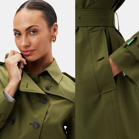 Save the Duck Audrey Raincoat NWOT Size Small - Picture 2 of 9